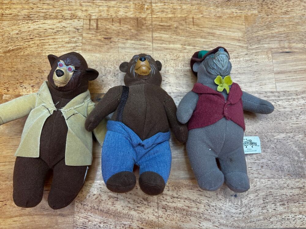 The Country Bears - Lot of 3
